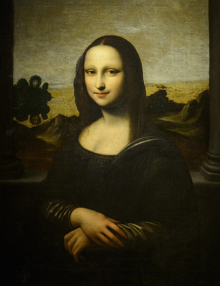 Mona Lisa, Prado version (Right Eye)